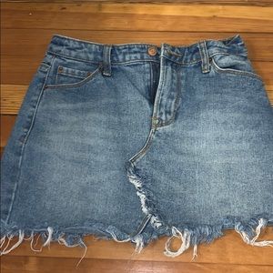 Jean skirt
